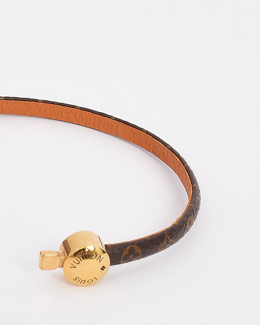 18K Louis Vuitton Historic Mini Monogram Bracelet