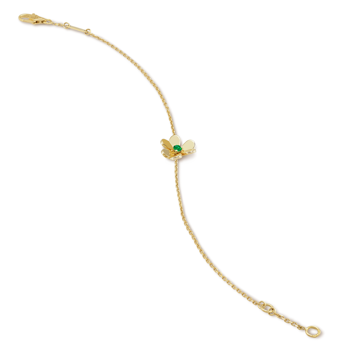 18K Frivole Emerald Bracelet