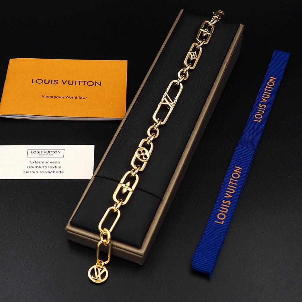 18K Louis Vuitton My Chain Bracelet