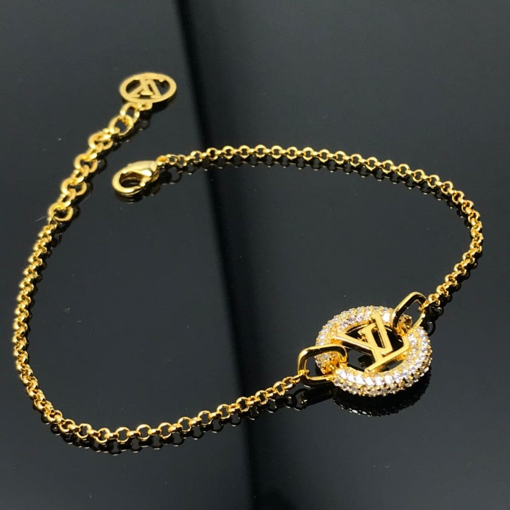 18K Louis Vuitton Vintage Diamonds Bracelet