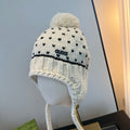 knit trapper beanie