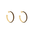 18K Louis Vuitton Signature Earrings