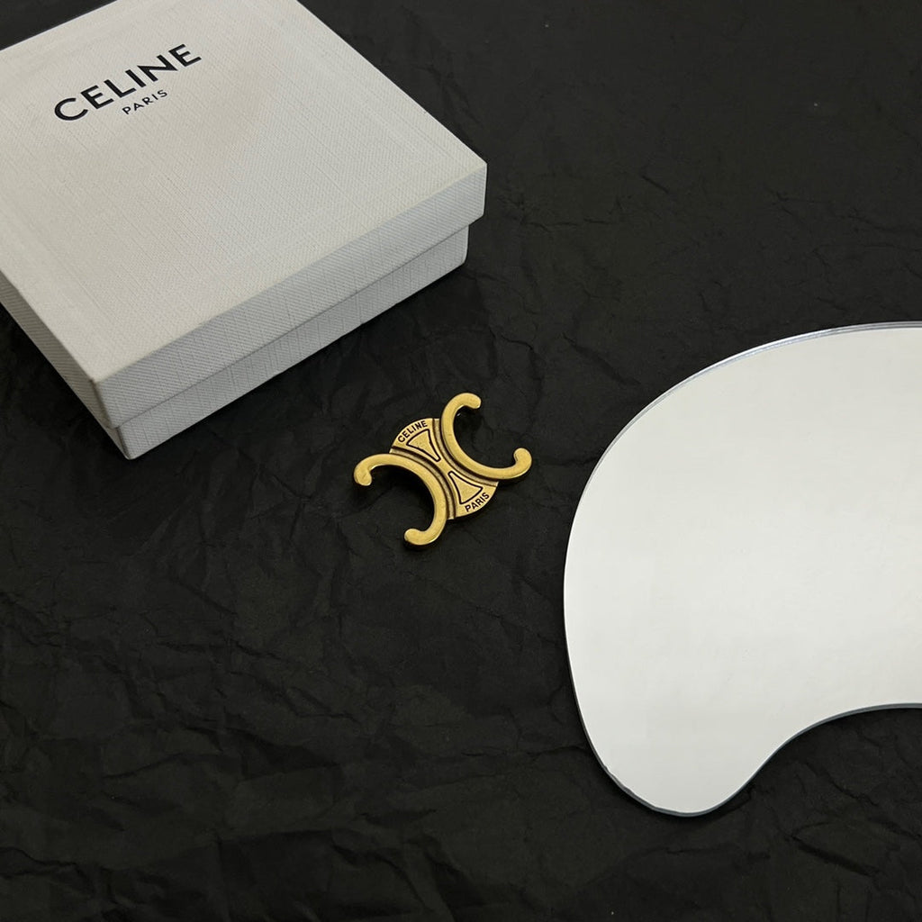 18K Celine Vintage Brooch
