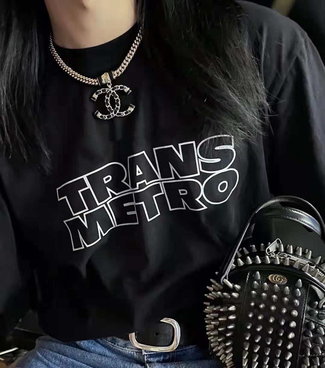 18K  Chanel Leather Chain Necklace