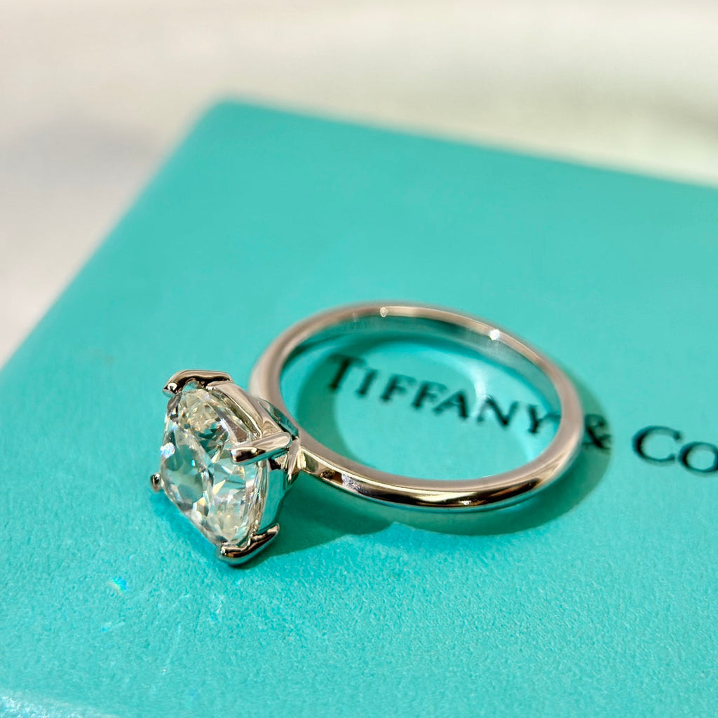 18K Tiffany True Engagement Ring