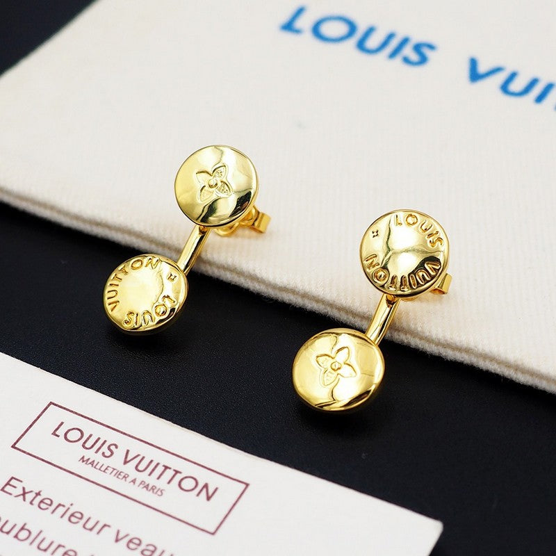 18K Louis Vuitton Studs Earrings